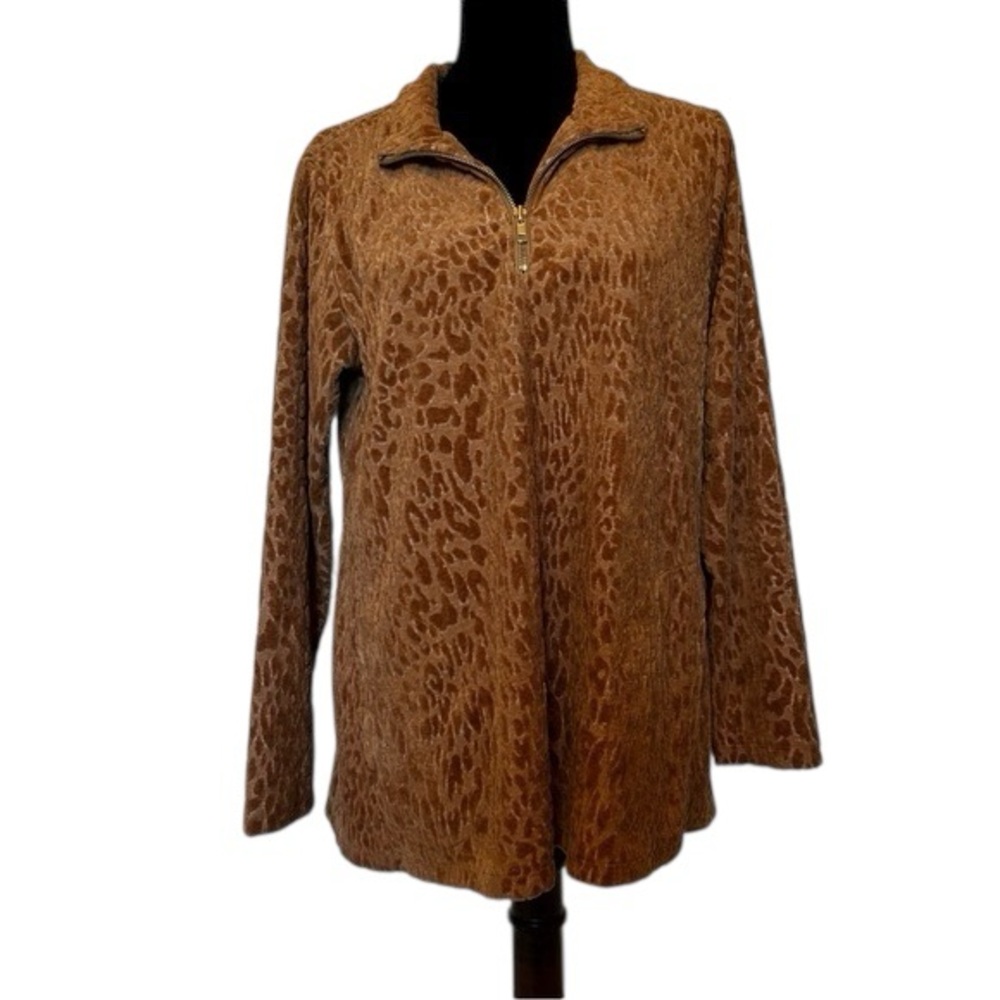 Susan Graver weekender burn out pullover size medium - Picture 2 of 3